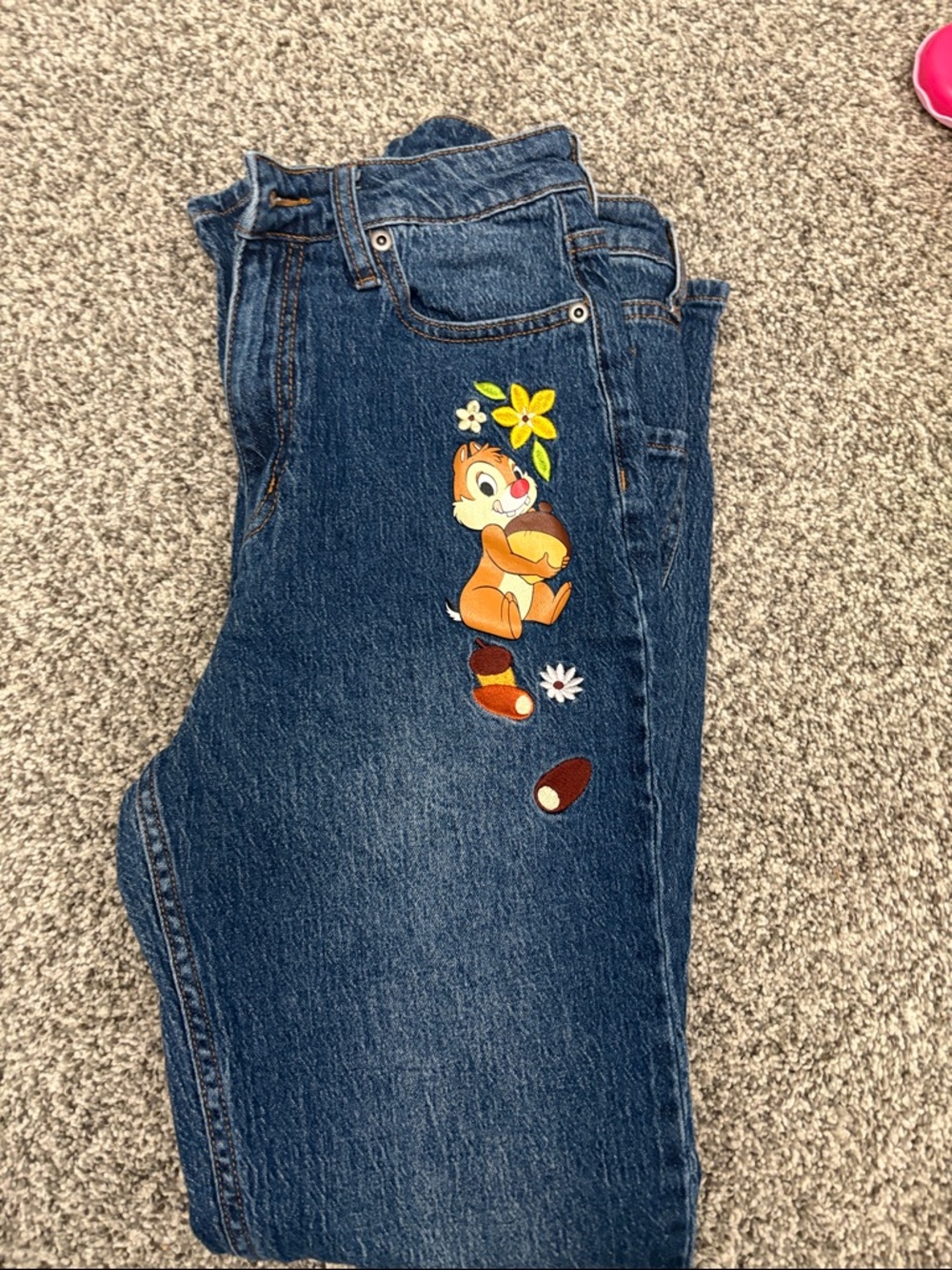 Her universe Disney chip n dale jeans